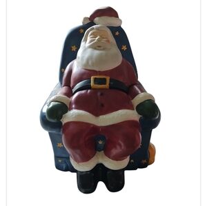 Sakura Warren Kimble Santa Claus Christmas Cookie Jar